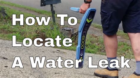 How to find a water leak underground. Things To Know About How to find a water leak underground. 
